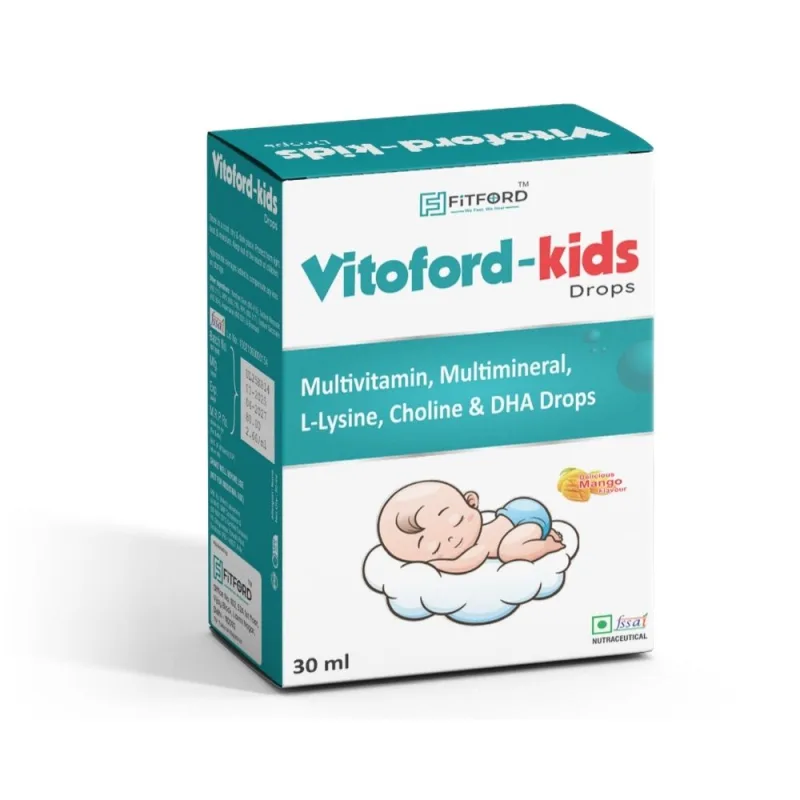 Vitoford-Kids Drops: Supporting Growth, Appetite and Brain Development